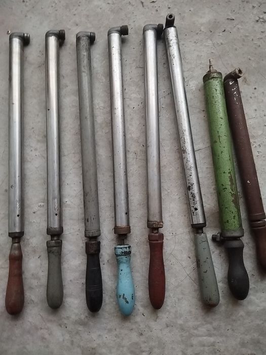 Pompki rowerowe z prl