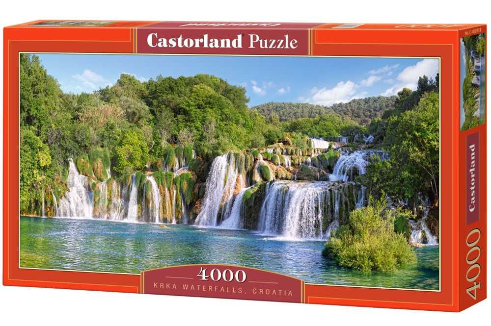 CASTORLAND Puzzle układanka 4000 elementów Wodospady 139x68cm