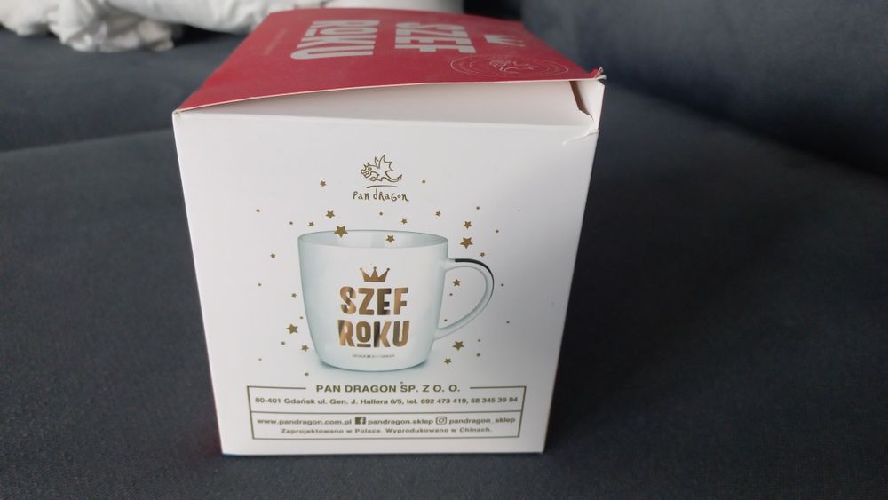 Kubek szef roku nowy