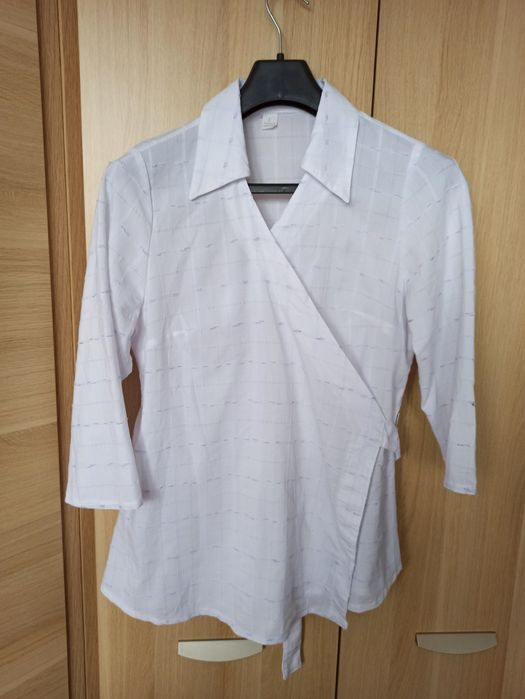 Bluzka koszula ciążowa L wiązana
