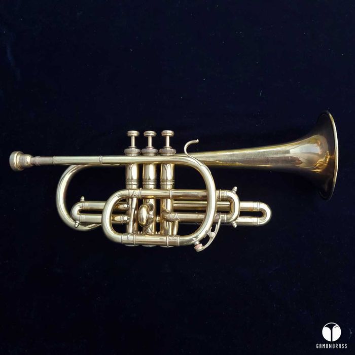 F. Besson Brevete Bb kornet ustnik Courtois Special gamonbrass