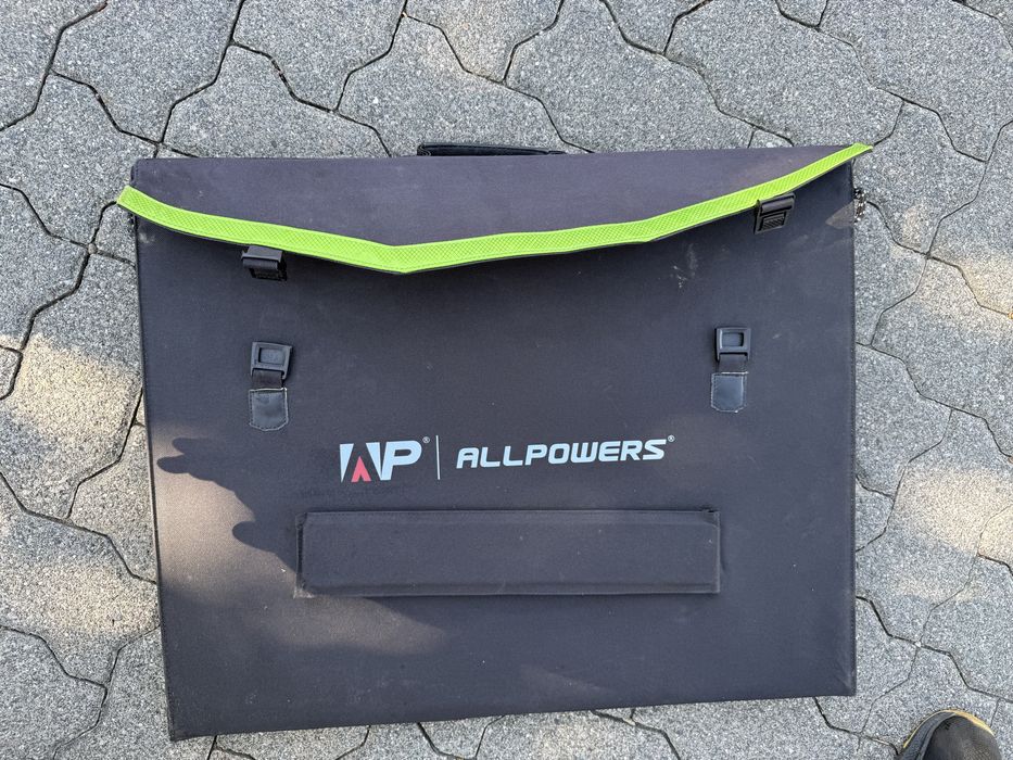Panel fotowoltaiczny Allpowers AP-SP-029-BLA Składany Solarny 140W