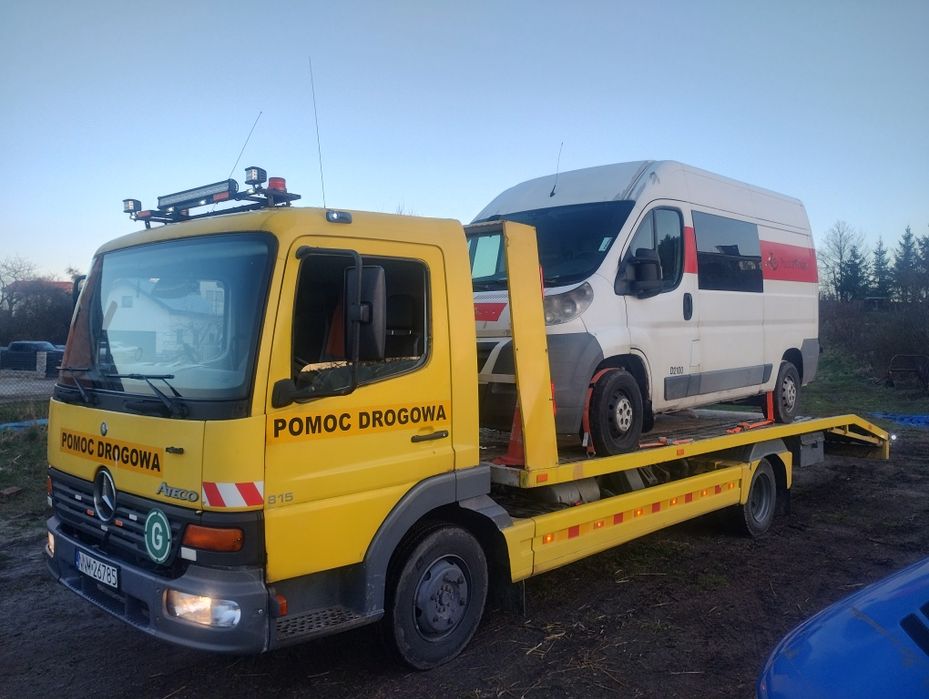 Mercedes Atego 815 Pomoc Drogowa pojazd specjalny