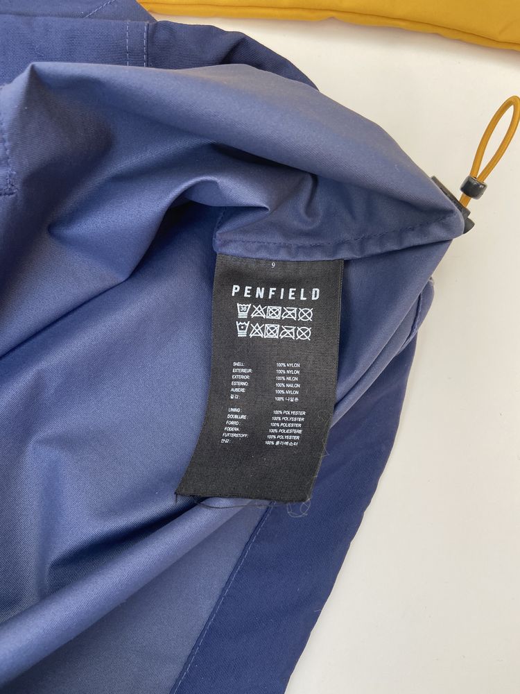 Penfield PAC JAC Packaway Jacket Yellow/Navy