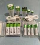 Акумулятор USB Smartools AA, ААА, C2 R14, CR2, крона, CR123 D1 LR20 ба