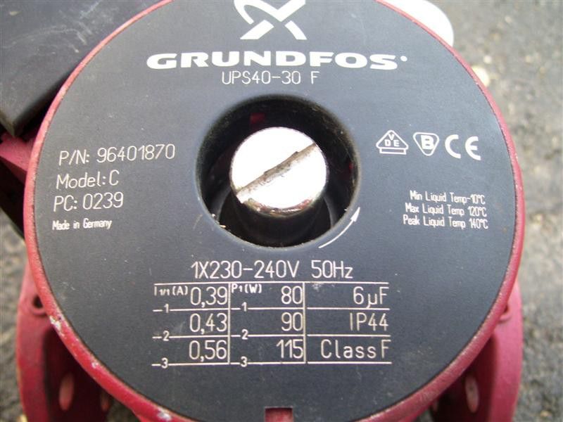Pompa C.O. Grundfos UPS 40-30 f 230v używana z gwarancją