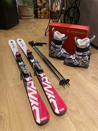 Skis Dynastar Exclusive Elite (159cm) + botas Atomic + bastões novos