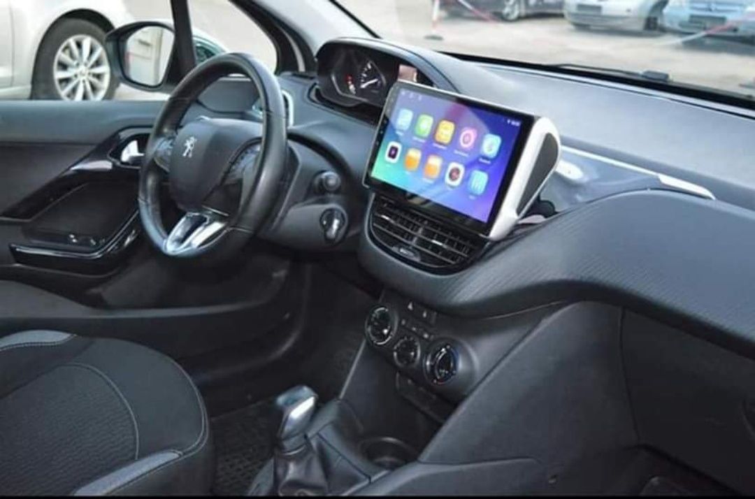 Rádio Android 12 com GPS Peugeot 208/2008 (Artigo Novo)