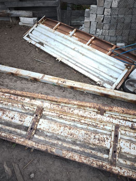 Кузов бортовой Прицеп 2×4,3×0,4 м