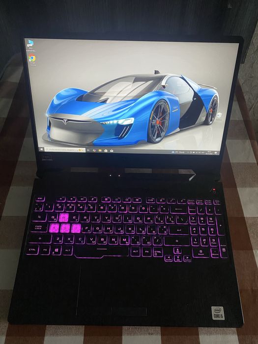 Asys TUF/Full HD 144HZ/i5-10300H/NVIDIA GTX1650(4GB)RAM 32GB/SSD 512GB