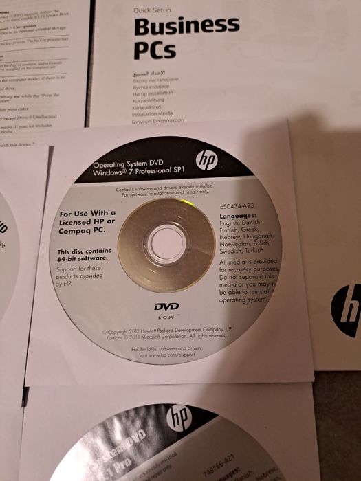 Windows 8.1 PRO 64Bit/ Windows 7 Professional sp1 64 Bit