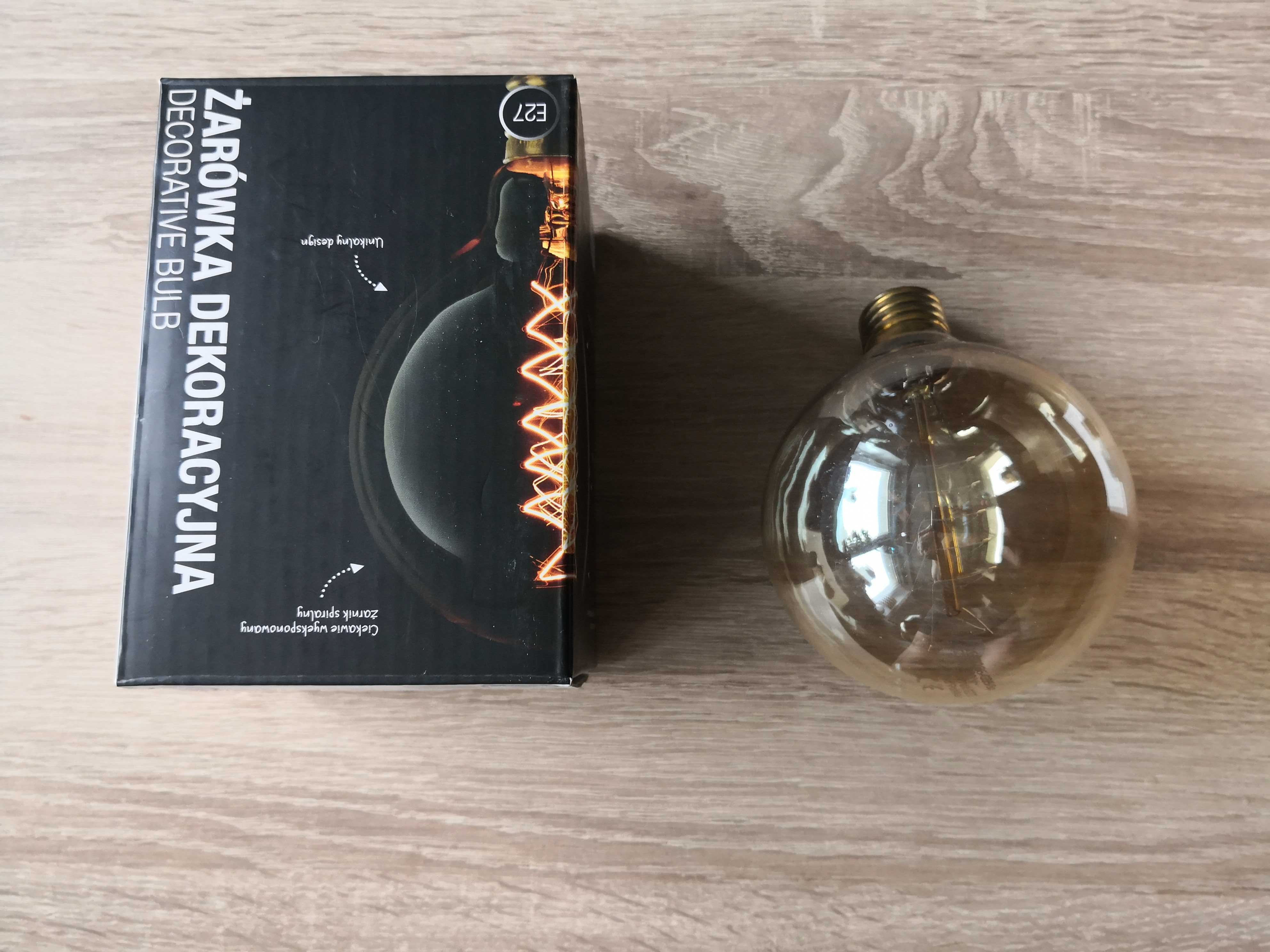 Żarówka dekoracyjna dostępne 3 wzory NOWA