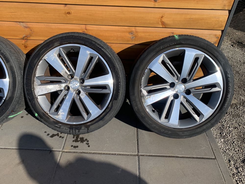 Koła felgi aluminiowe 18” 4x108 7,5J ET29 Peugeot 3008