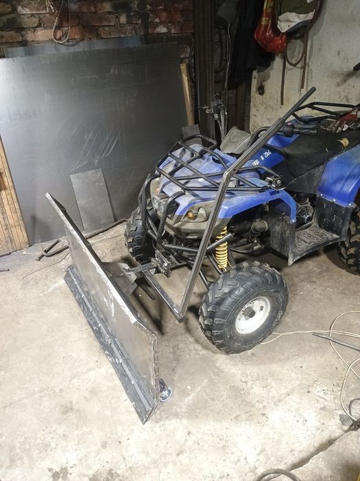 Pług do odśnieżania do traktorka/quada