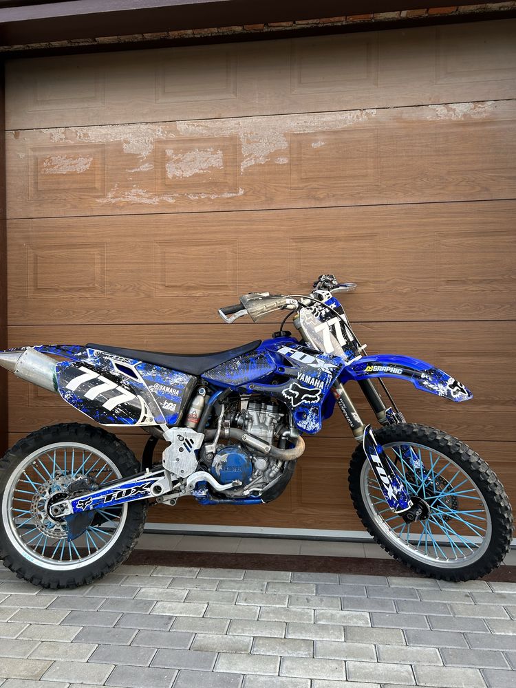 Yamaha yz450f кросс