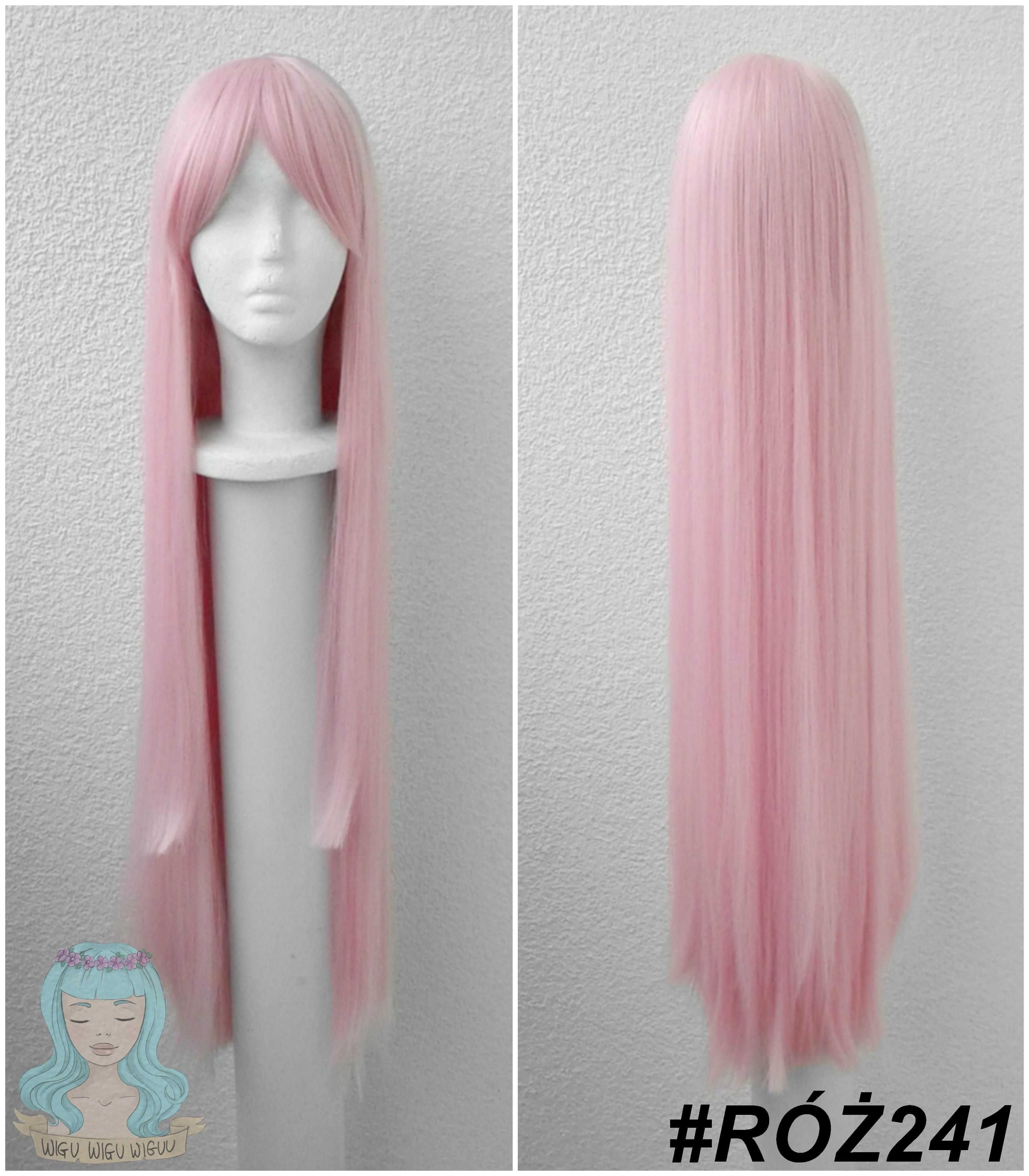 Długa różowa peruka 100cm 002 Zero Two Darling in Franxx cosplay wig