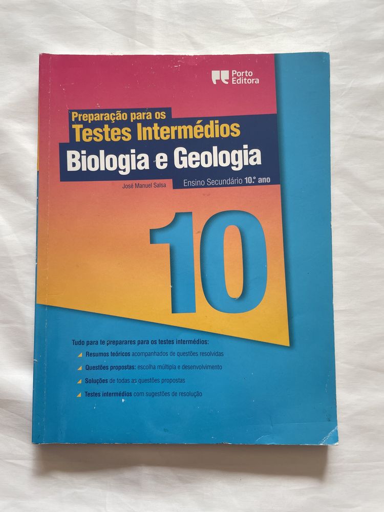 Preparação para os testes intermédios biologia e geologia 10 ano