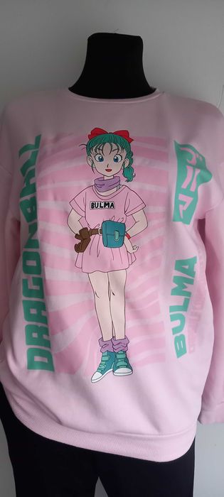 Bluza dziewczęca oversize Dragonball Bulma 13-14 lat 164cm