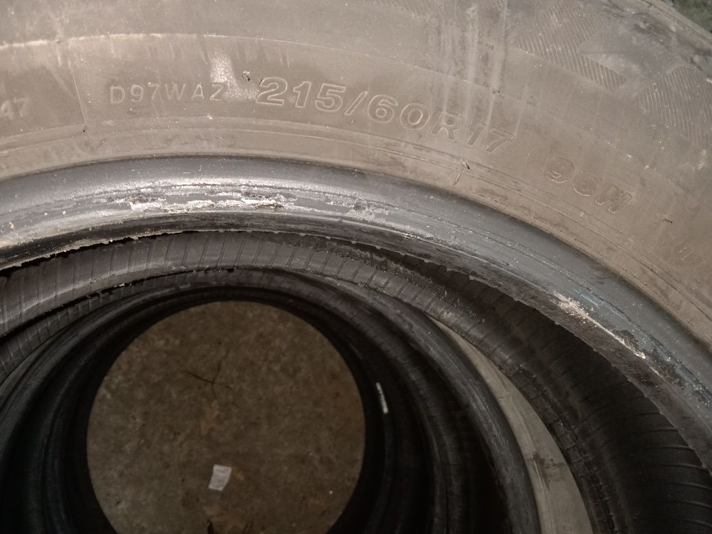 Opony letnie 215/60/17 Bridgestone 19r