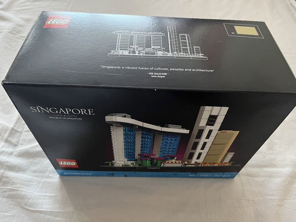 NOWE klocki Lego Architecture Singapore 21057