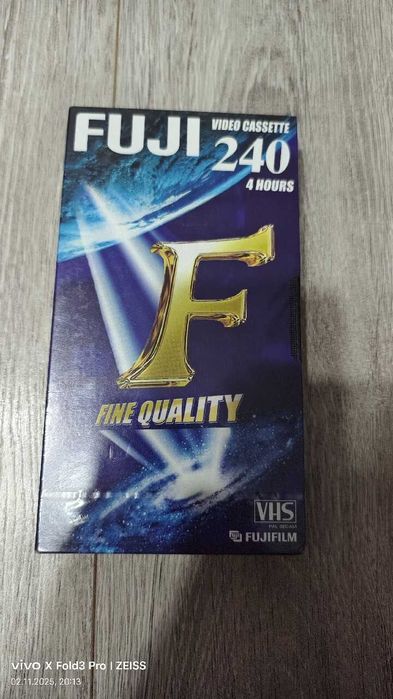 Kaseta VHS FUJI fine quality 240