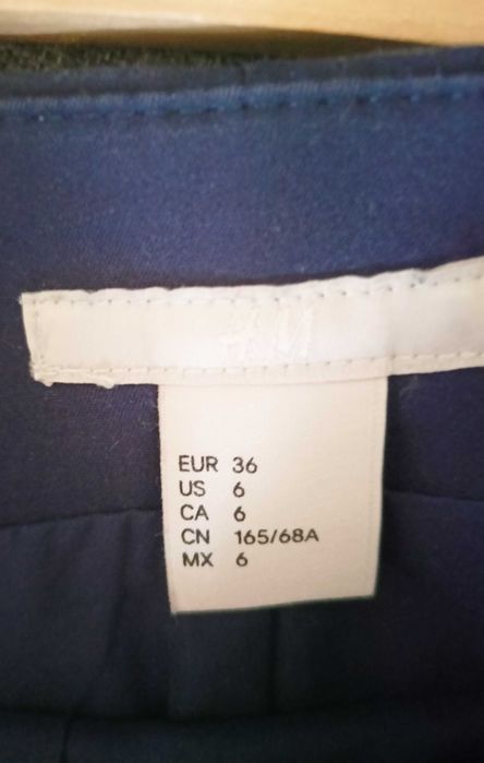Spódnica granatowa H&M rozmiar 36