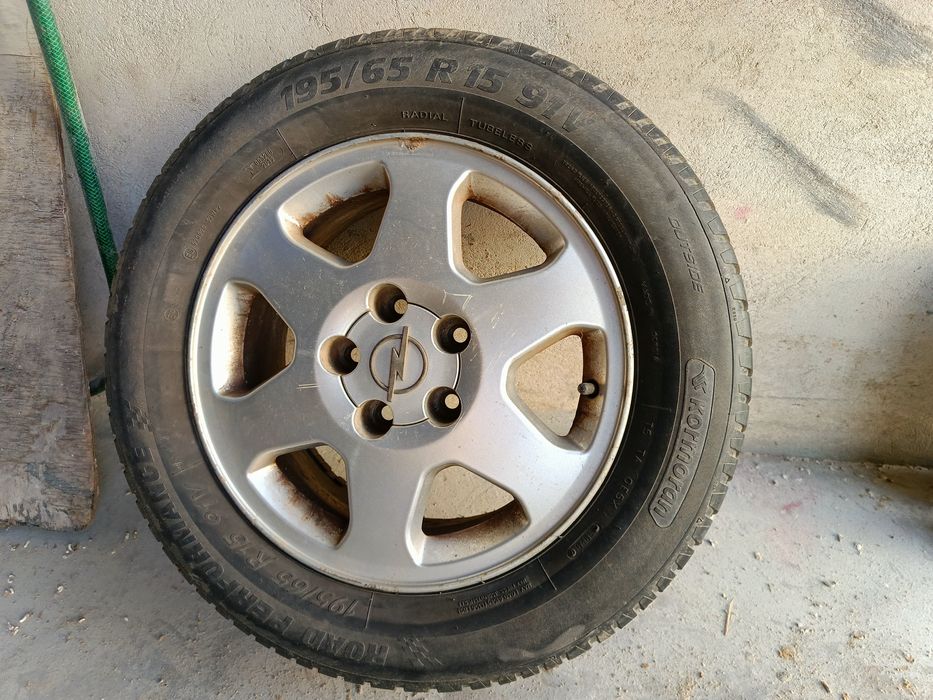 Koło kormoran 195/65 opel letnie aluminiowe 2sztuki