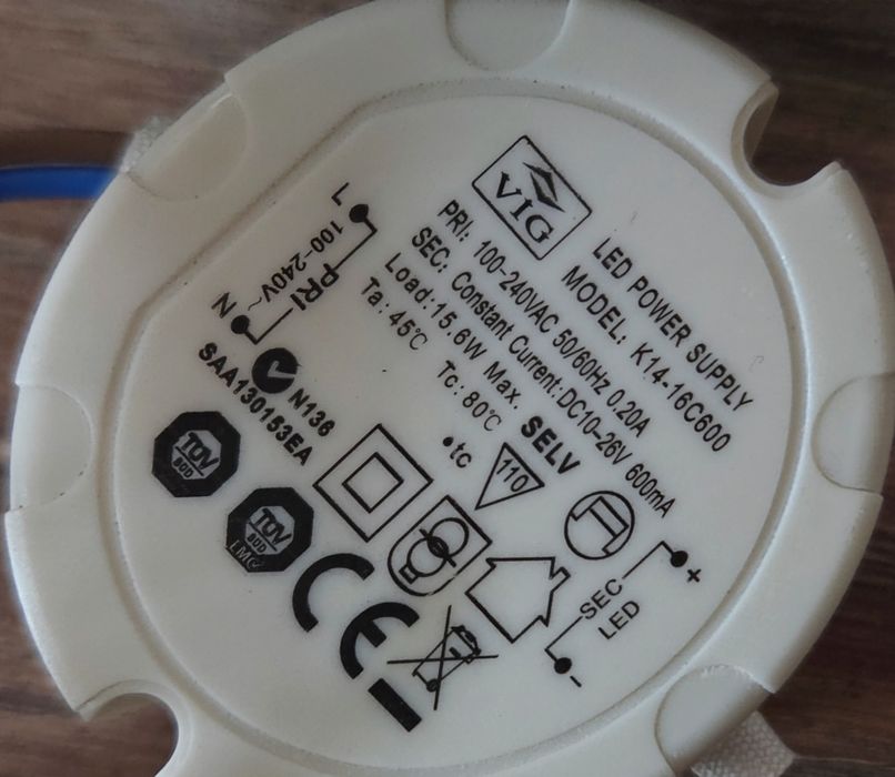 Lampa Led Colours D1201A wisząca