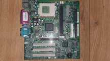 Płyta Compaq Spare PGA370 i815 zintegrowana grafika,muzyka,AGP Retro.