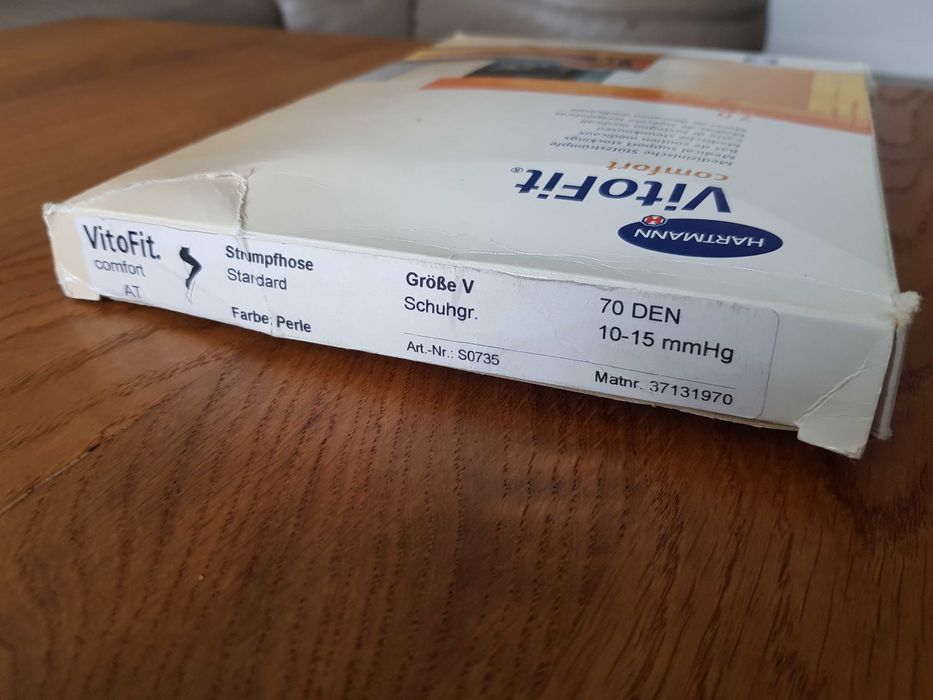 Rajstopy uciskowe HARTMANN VITO FIT comfort 10-15mmHG