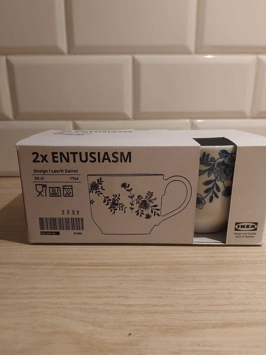 Kubki porcelana skaleniowa