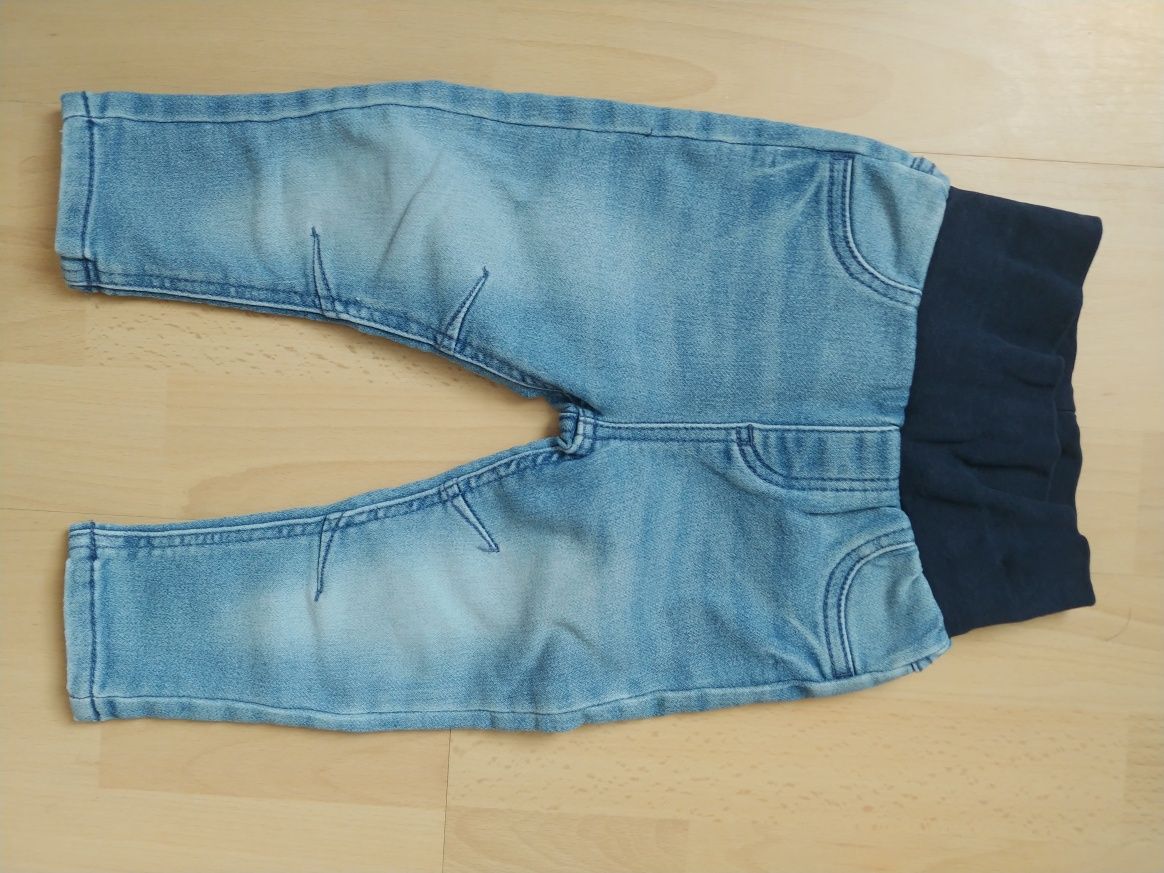 Kurteczka jeansowa Reserved +spodnie jeansowe 80