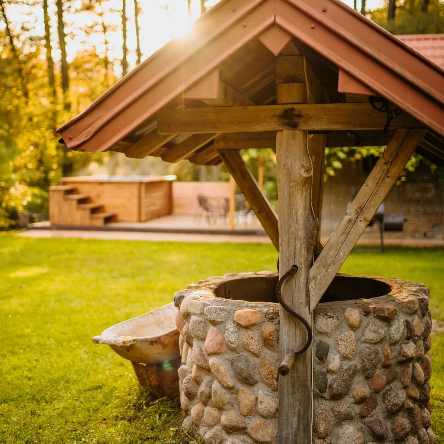 Ostoja Rakówiec Dom 140m2 + Domek 35m2 Sauna Jacuzzi Ognisko Ferie