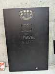 Tablica metalowa na magnesy wieszana 100x50 Keep Calm and Travel a Lot