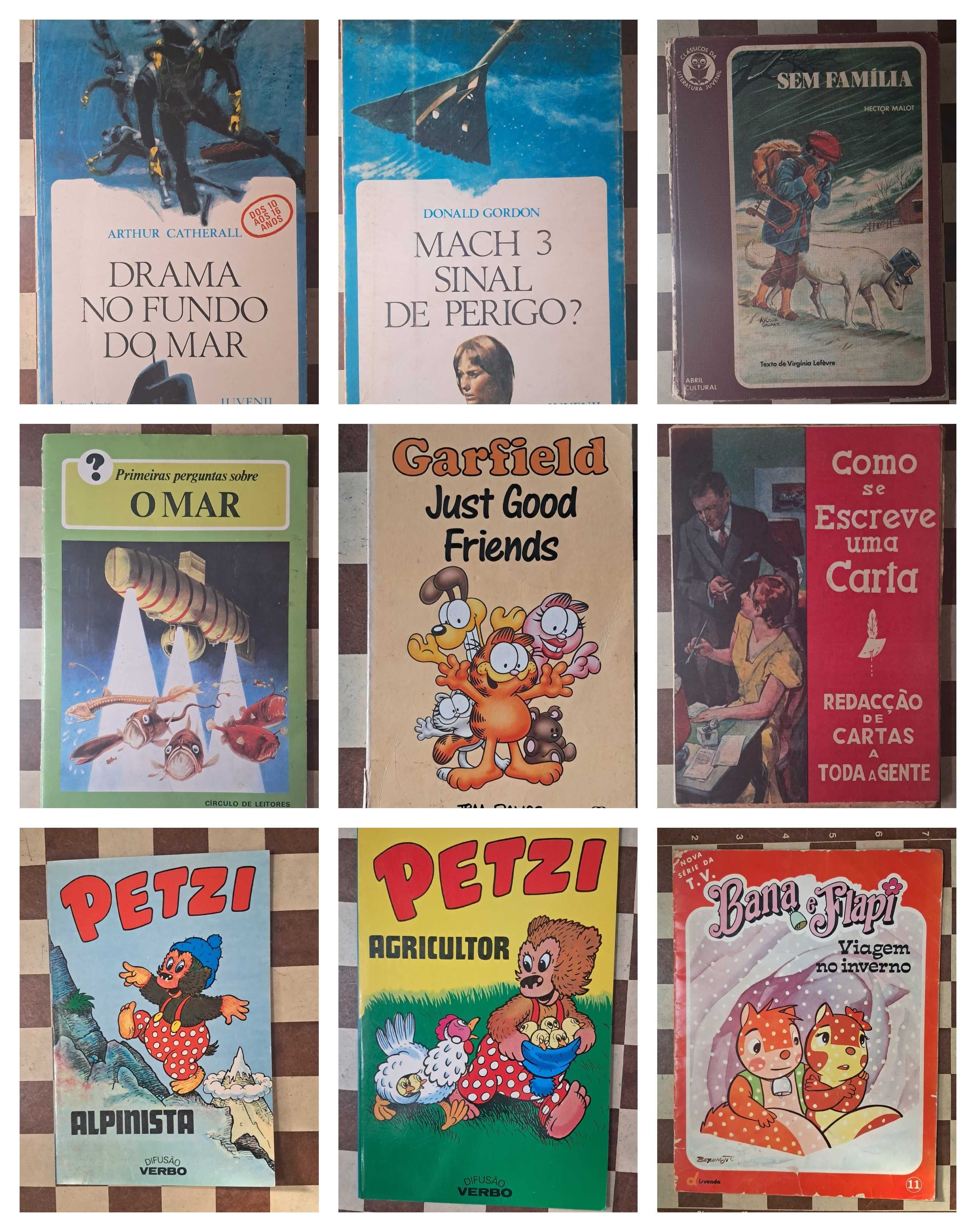 Conjunto lote 50 livros juvenis antigos SÓ até domingo