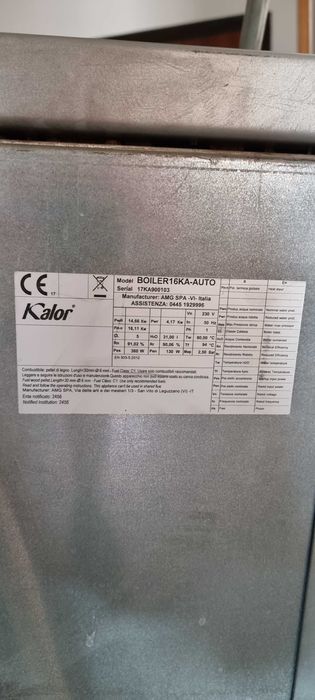 Caldeira Pellets Kalor