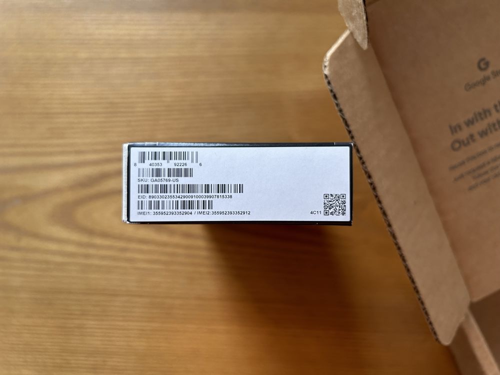 new Pixel 9a 128GB (Obsidian)