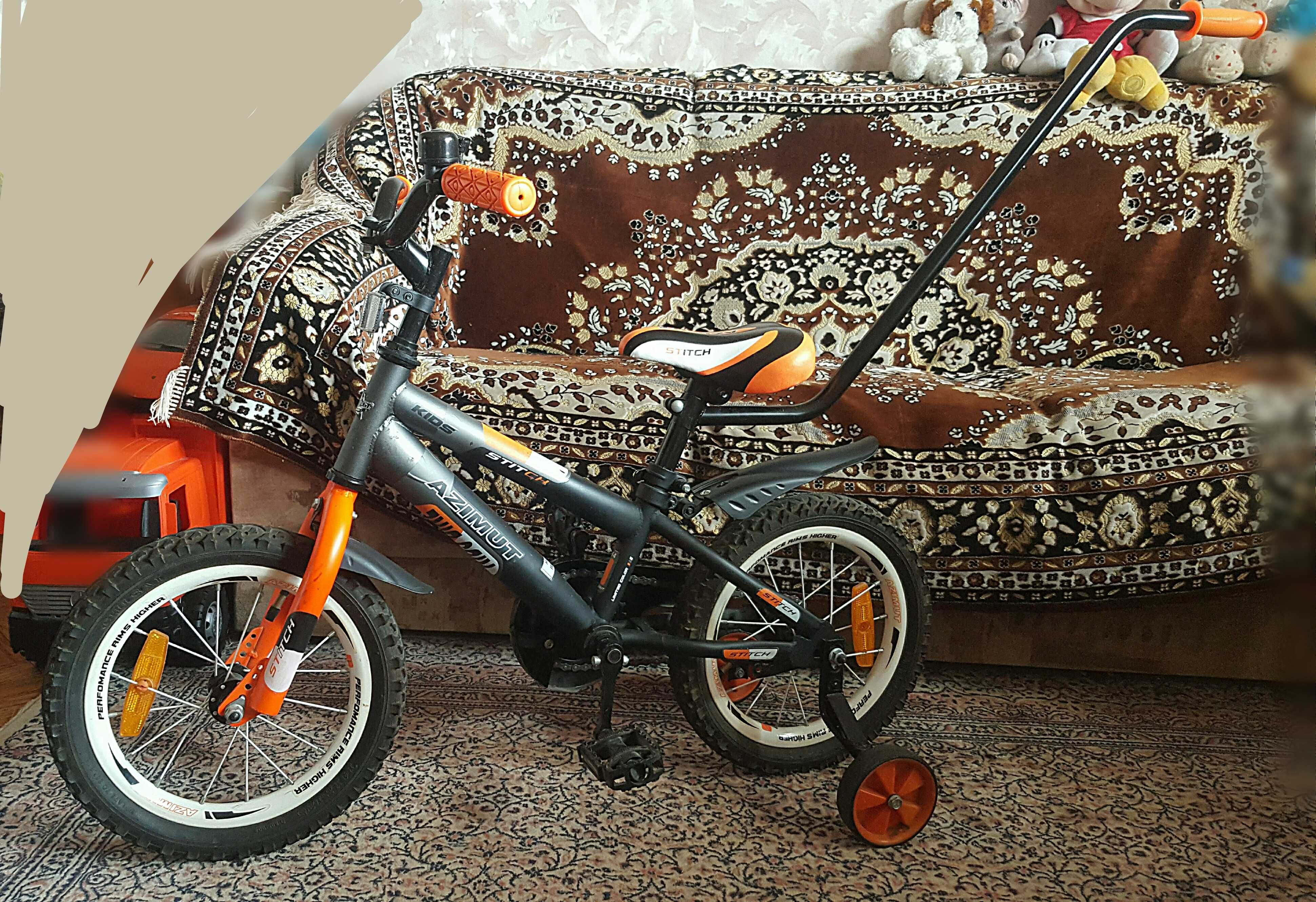 Детский велосипед Azimut 14 дюймов
