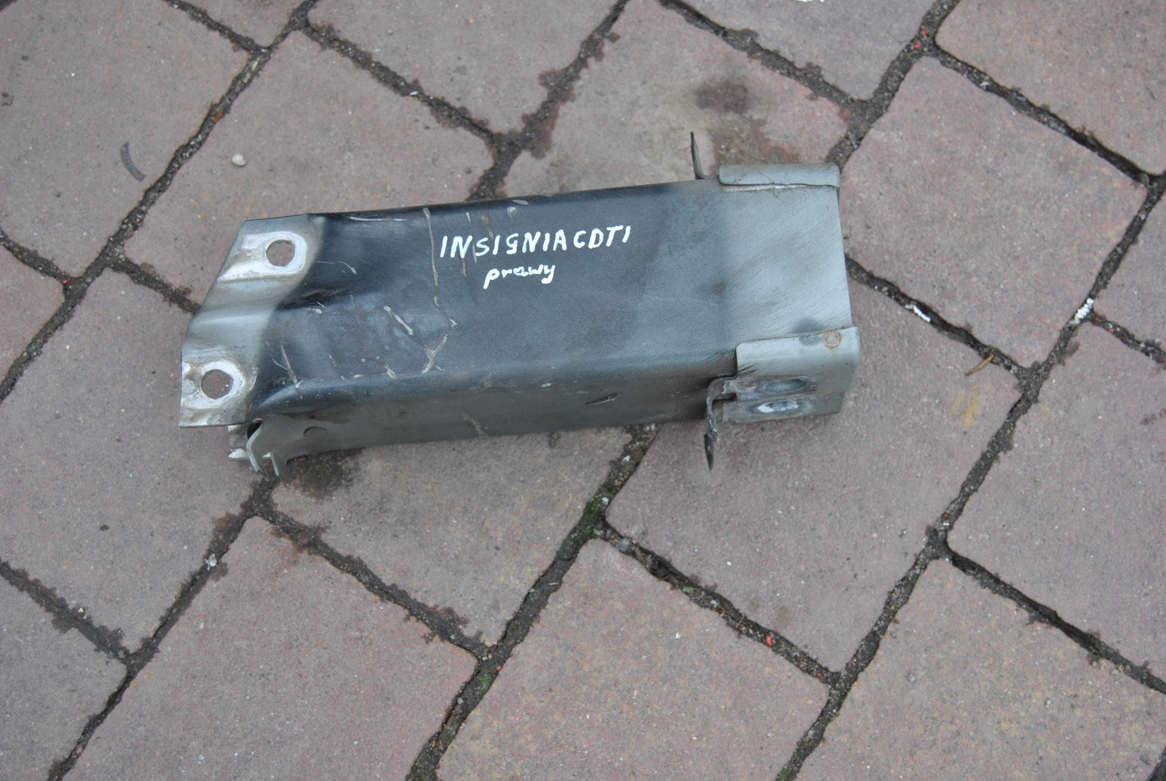 Strefa zgniotu prawa odbojnik Opel Insignia