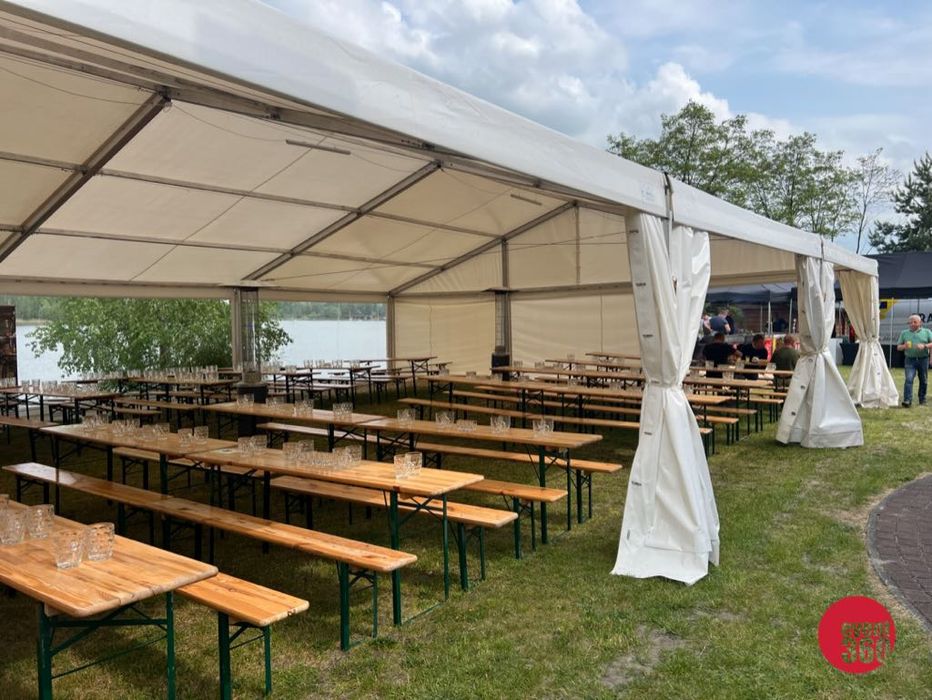 Wynajem zestawów biesiadnych, zestawów piwnych, ławka Katowice Śląsk