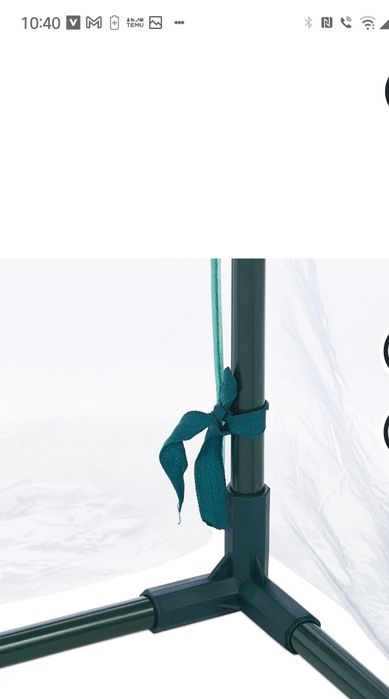 Tunel foliowy z 2 okienkami