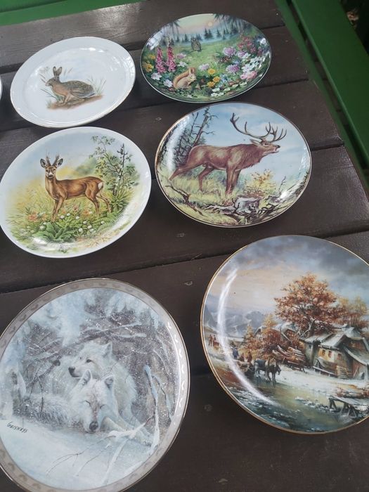 Sprzedam talerze ozdobne