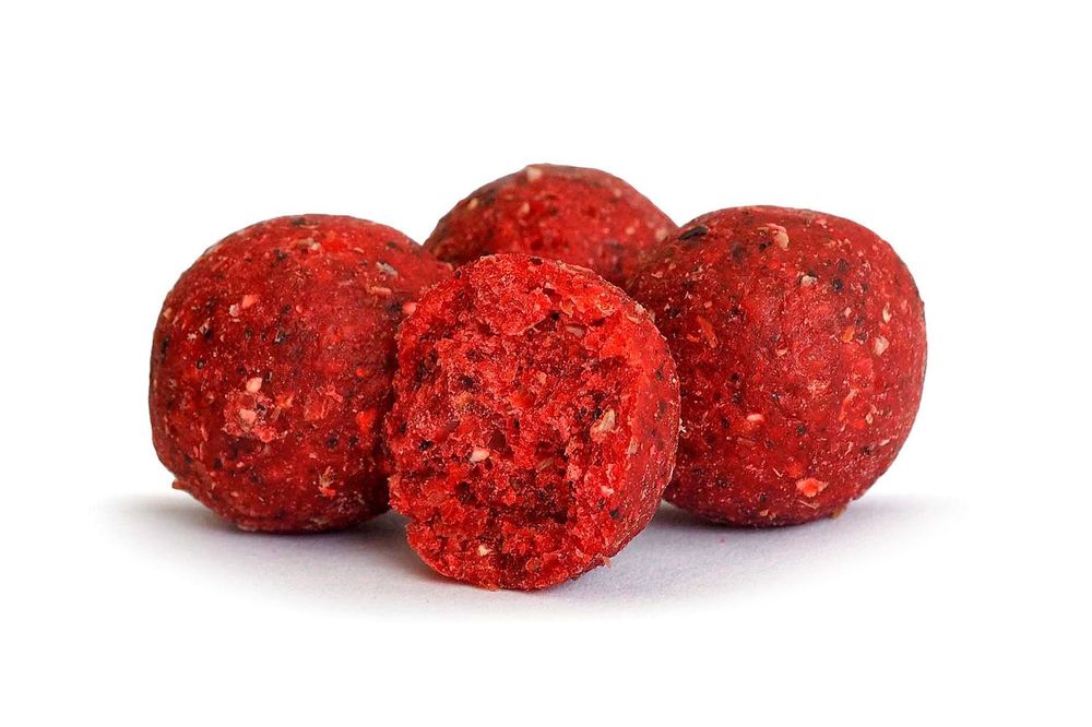 Kulki proteinowe Tandem Baits Euro Boilies 18mm 10kg Truskawka