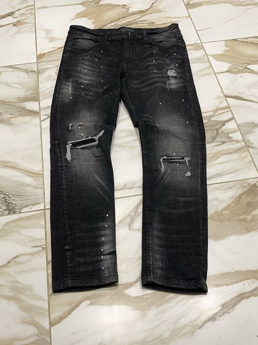 slim fit jeans (amiri,purple,drip,ksubi,drill,swag)