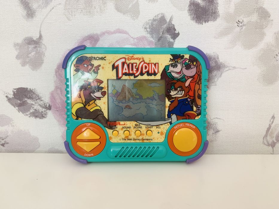 Gra elektroniczna  Tiger Electronics Tale Spin, Super Baloo vintage