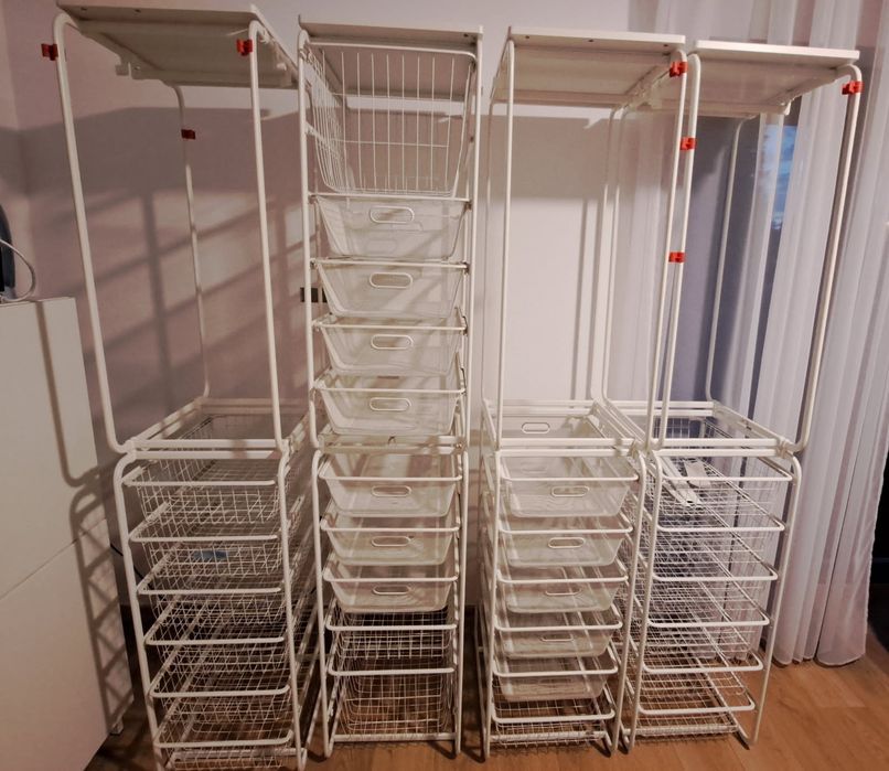 Garderoba - wyposażenie/ wnętrze  garderoby Ikea