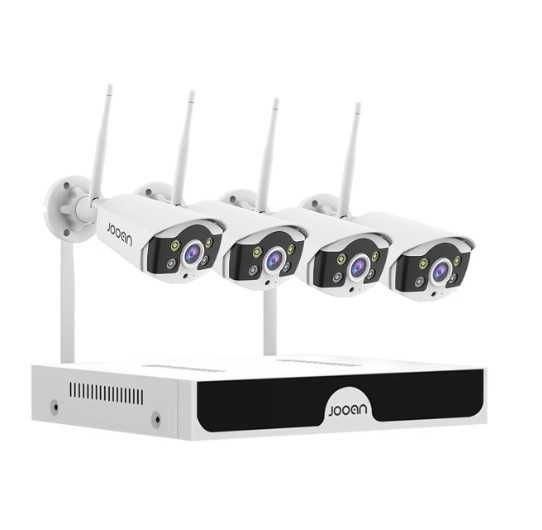 Kit CCTV WiFi videovigilância 8CH 4/8 câmaras 3MP