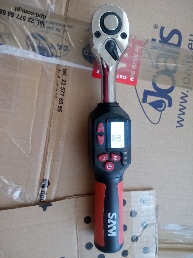 Elektroniczny Klucz dynamometryczny sam 4-80Nm