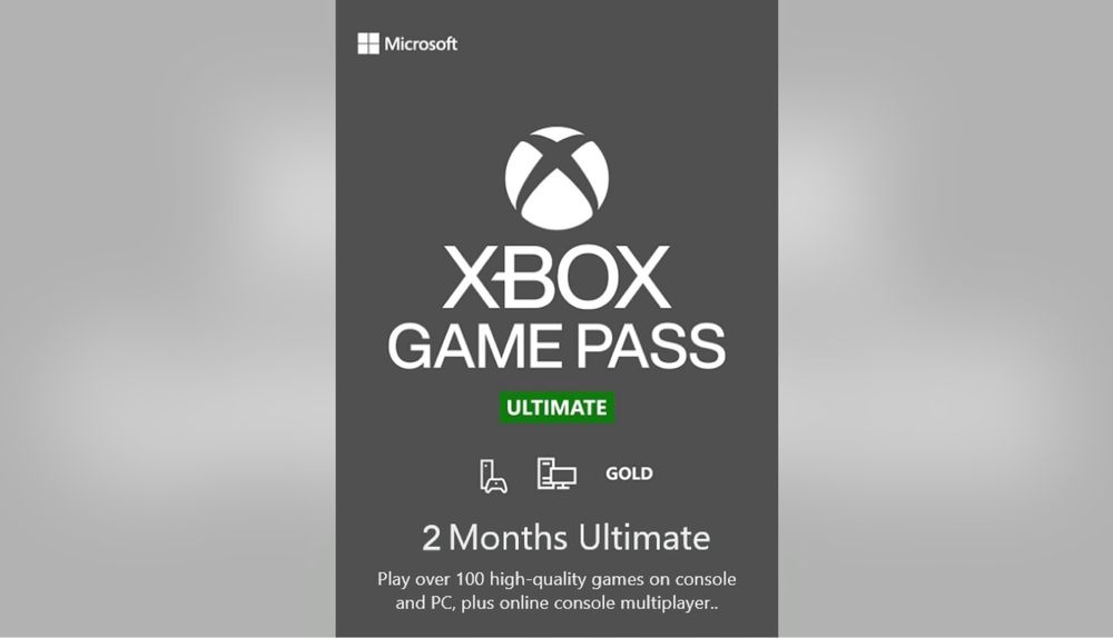 XBOX GAME PASS 2 miesiące