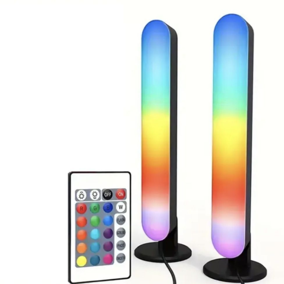 Комплект настольных светильников с пультом, 2 шт, RGB, Remote Control
